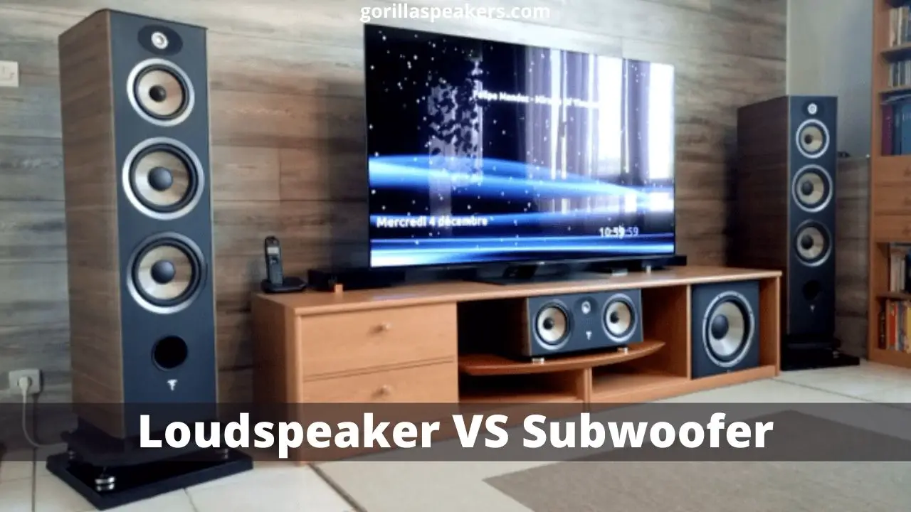 Loudspeaker VS Subwoofer