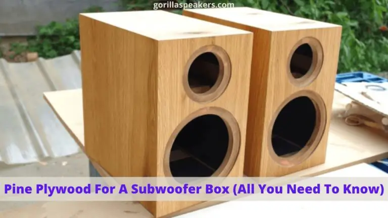 Pine Plywood For Subwoofer Box