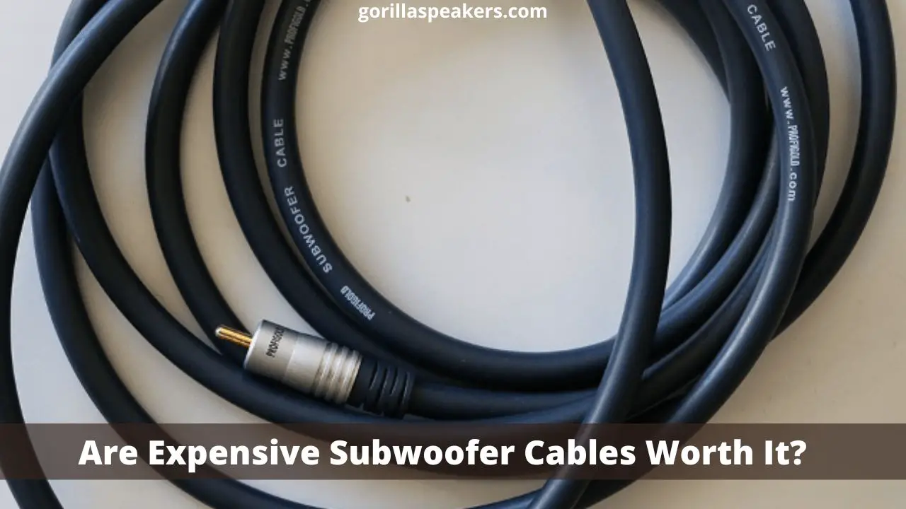 Are Expensive Subwoofer Cables Worth It