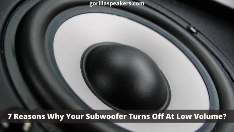 Why Your Subwoofer Turns Off At Low Volume