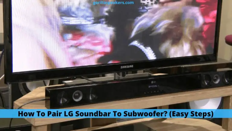 How To Pair LG Soundbar To Subwoofer?