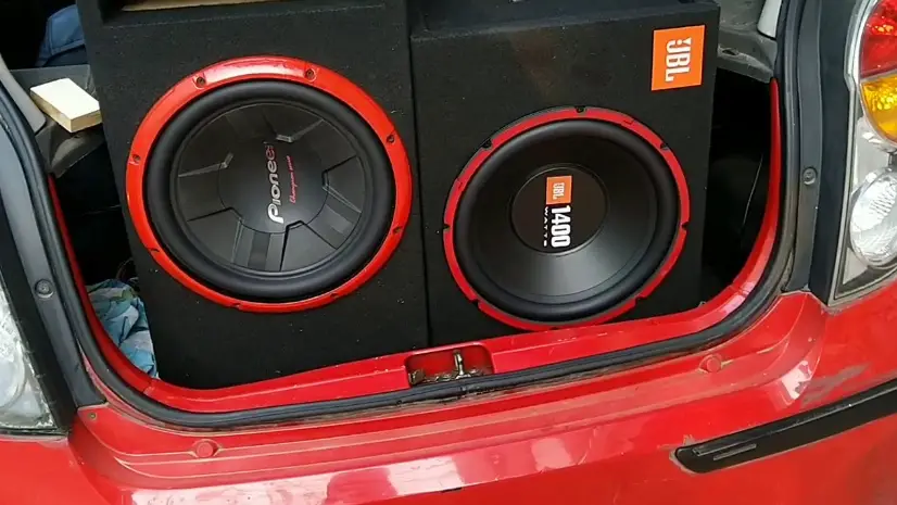 JBL And Pioneer Subwoofer