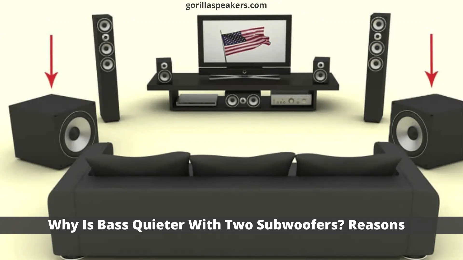 Why Is Bass Quieter With Two Subwoofers?