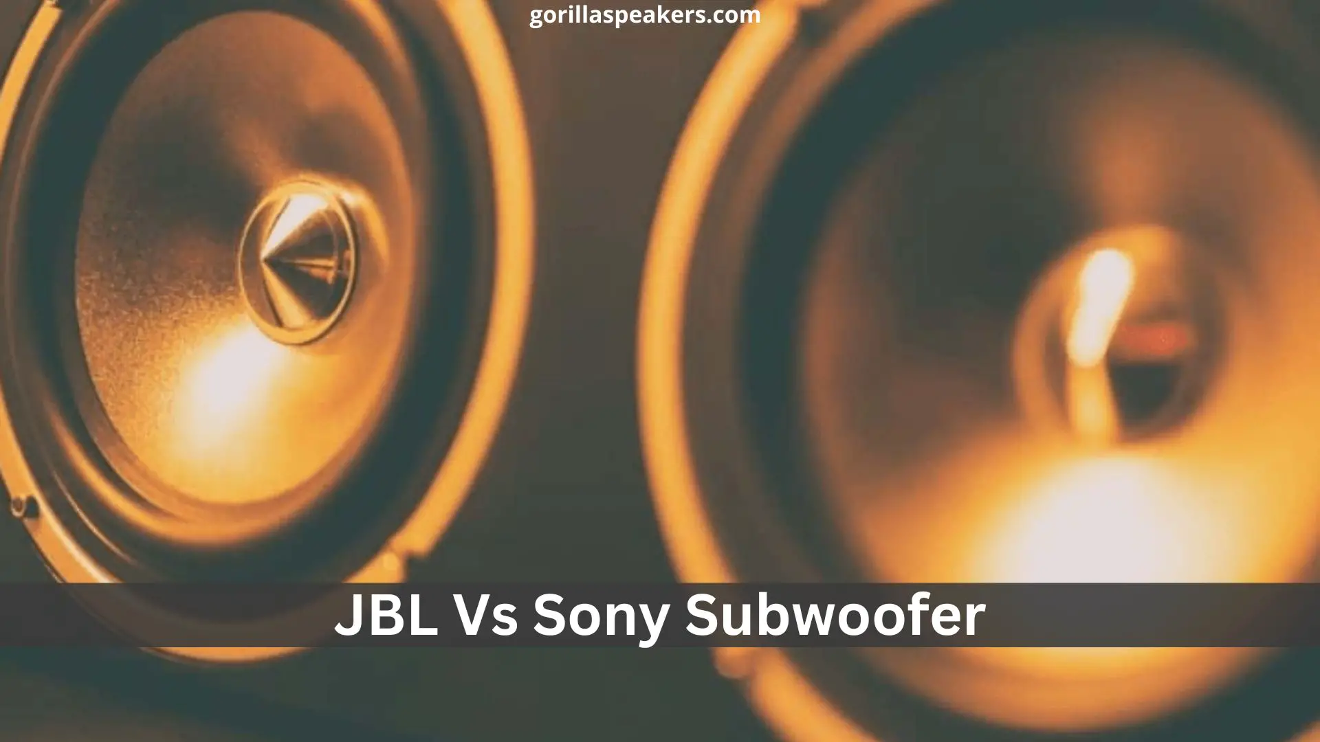 JBL Vs Sony Subwoofer