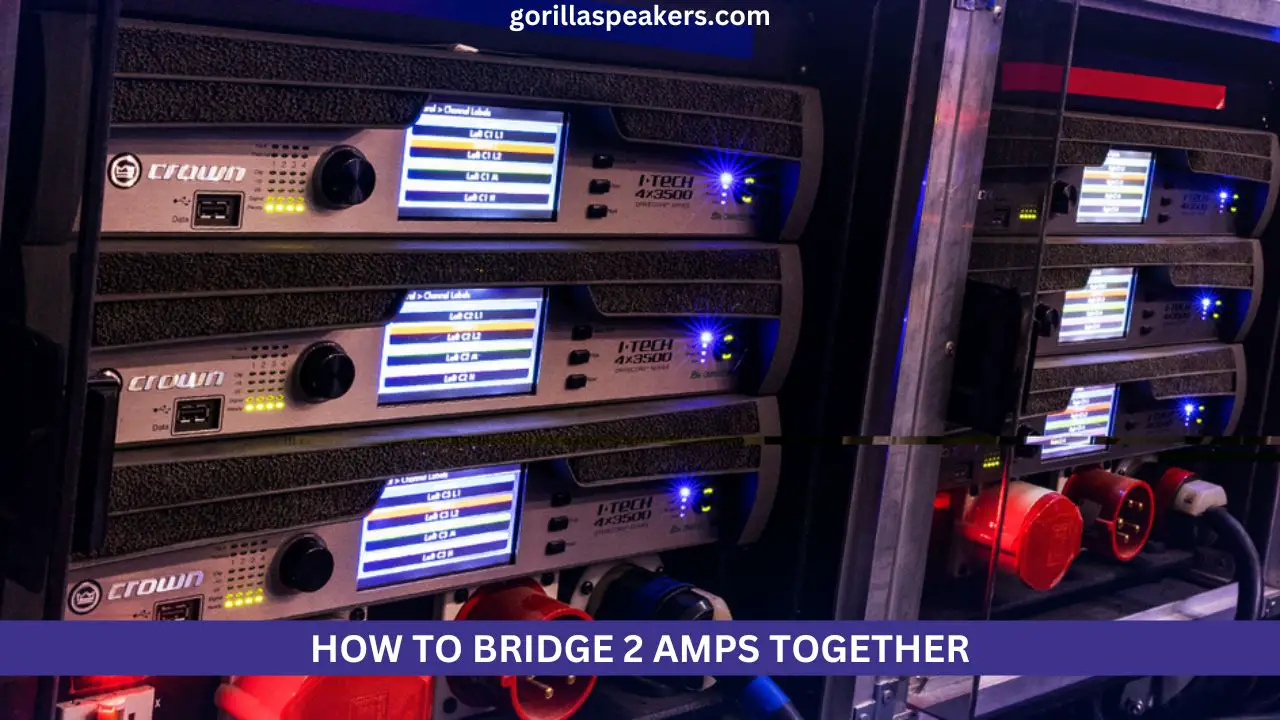 HOW TO BRIDGE 2 AMPS TOGETHER