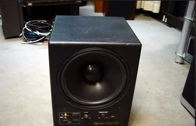 The REL Acoustics QUAKE subwoofer is designed to deliver high-quality sound