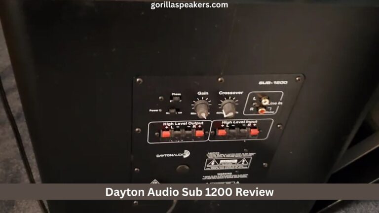 Dayton Audio Sub 1200 Review