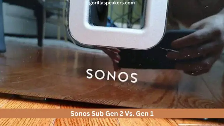 Sonos Sub Gen 2 Vs. Gen 1