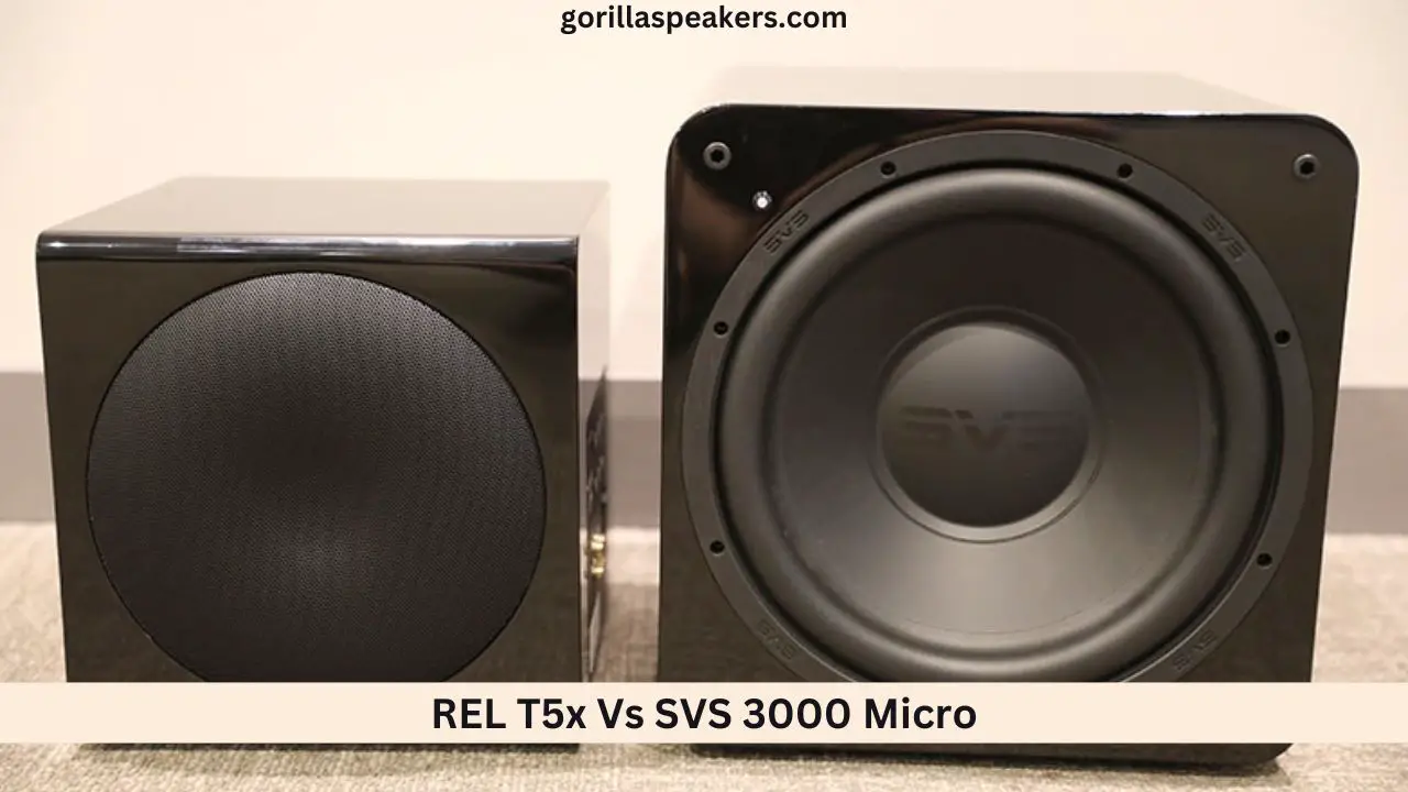 REL T5x Vs SVS 3000 Micro