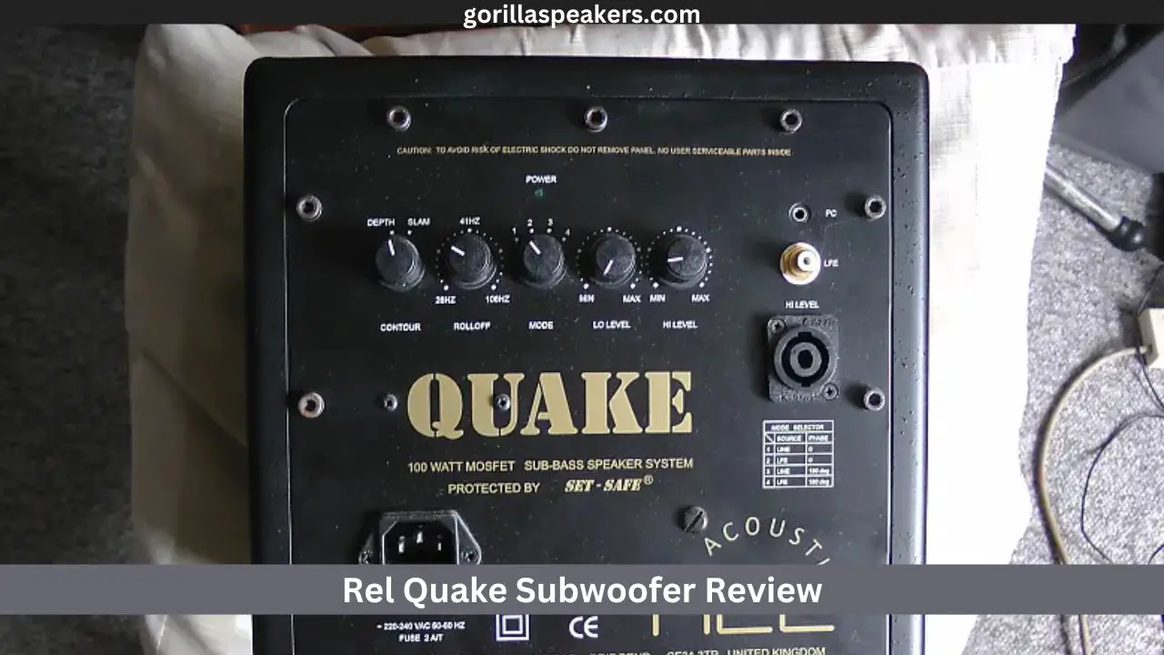 Rel Quake Subwoofer Review