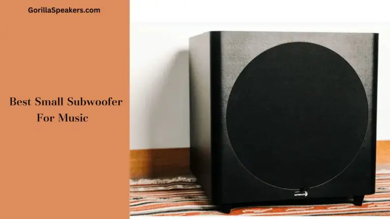 Best Small Subwoofer For Music