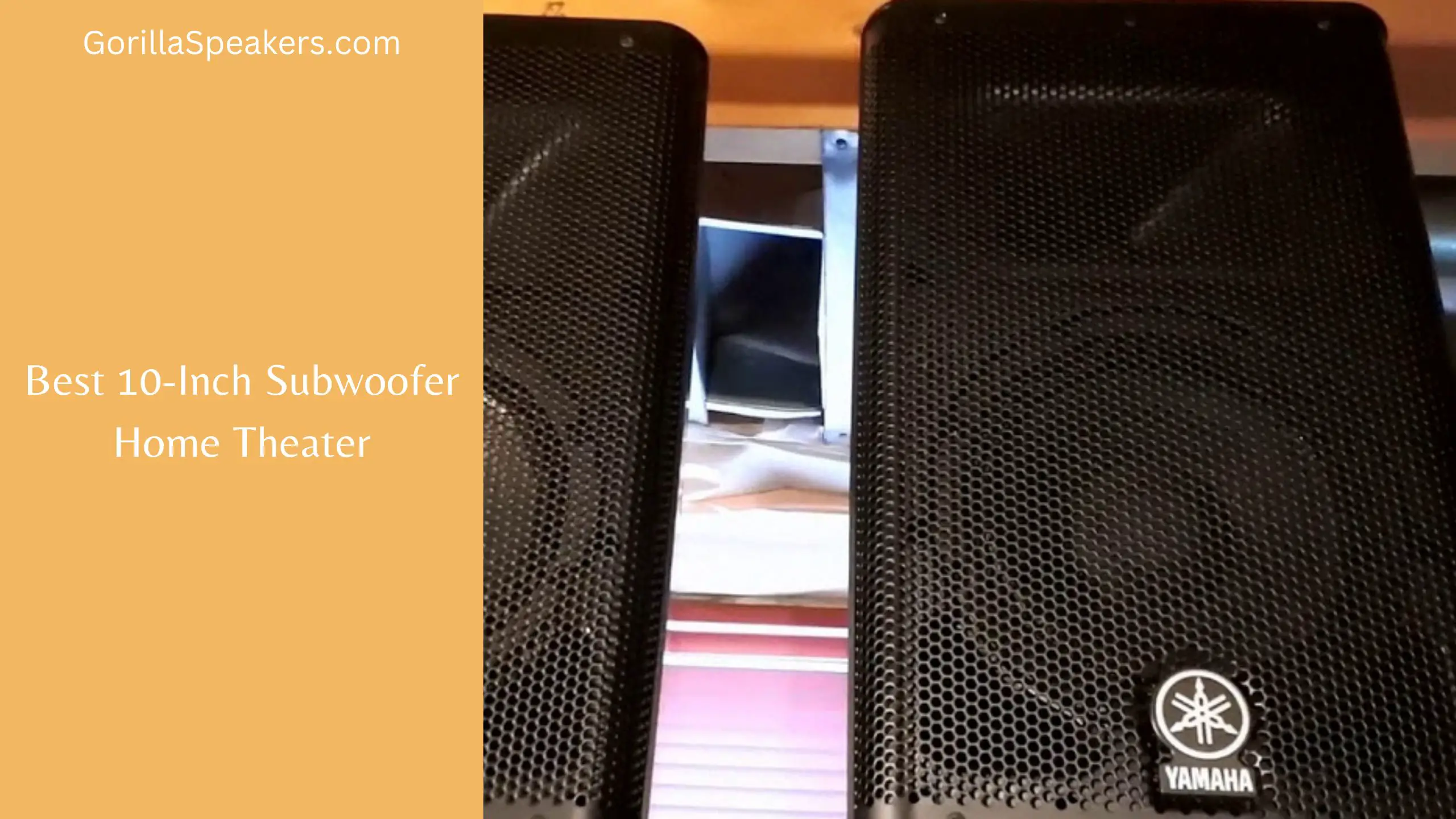 Best 10-Inch Subwoofer Home Theater