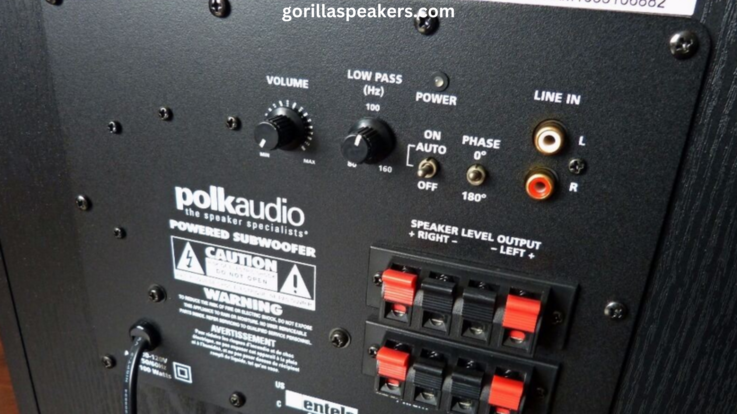 Polk Audio PSW10 Powered Subwoofer